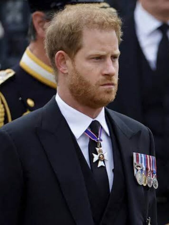Why Prince Harry was not in his military Uniform during Queen Funeral